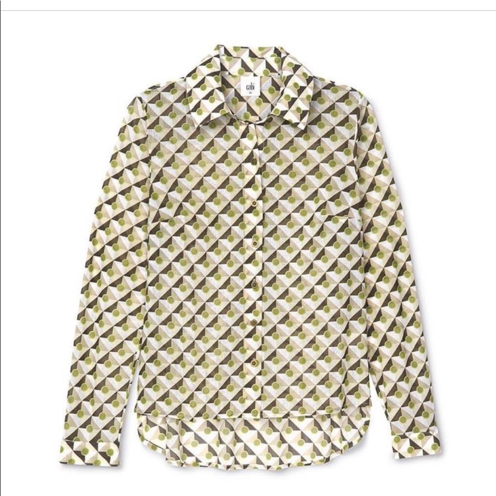 cabi Mosaic Ames Top size M - NWT